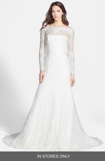 Hochzeit - Jesús Peiró Chantilly Lace Mermaid Dress (In Stores Only) 
