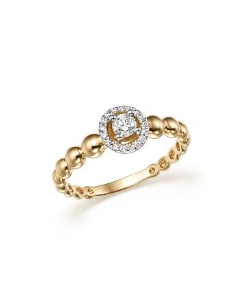 Mariage - Bloomingdale&#039;s Diamond Beaded Band in 14K White and Yellow Gold, .20 ct. t.w.