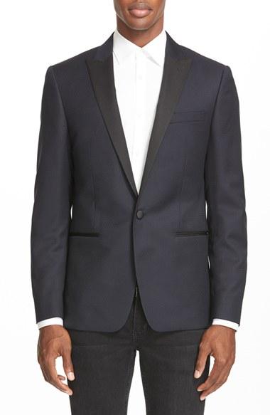 Wedding - John Varvatos Star USA Trim Fit Wool Dinner Jacket 
