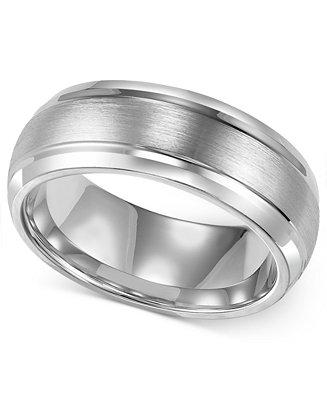 زفاف - Triton Triton Men&#039;s Cobalt Ring, 8mm Wedding Band