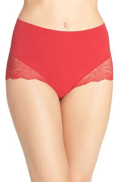 Свадьба - SPANX® 'Undie-Tectable' Lace Hipster Shaper Briefs