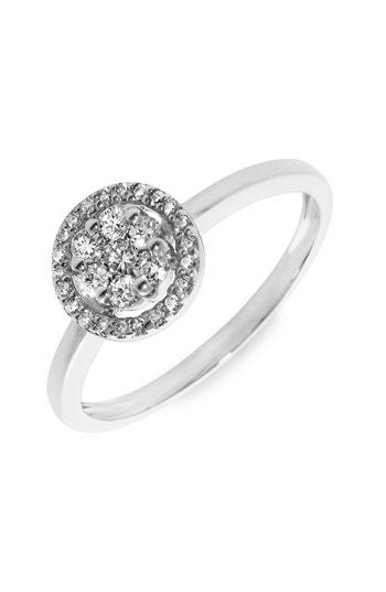 زفاف - Bony Levy Flower Diamond Stackable Ring (Nordstrom Exclusive) 