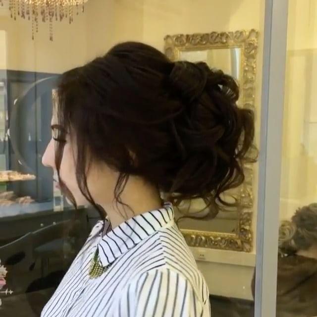 زفاف - hairstyle