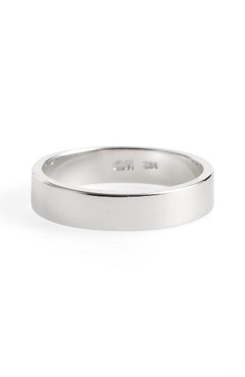زفاف - WWAKE Harmony® Flat Classic Shiny Band Wedding Ring