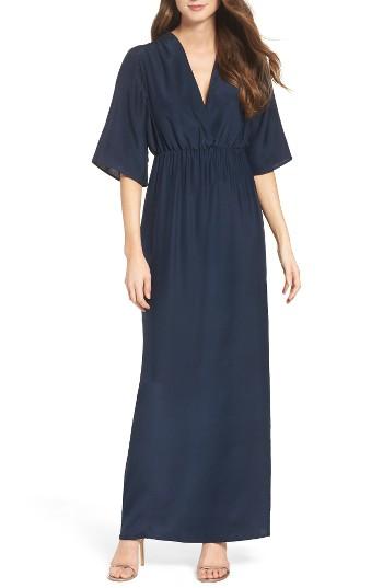 Hochzeit - Natalie Deayala Flutter Sleeve Silk Gown