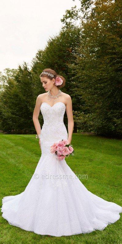 زفاف - Lace Tulle Mermaid Wedding Dress By Camille La Vie
                            