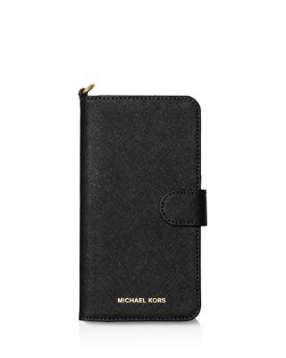 زفاف - MICHAEL Michael Kors Saffiano Leather Folio iPhone 7 Plus Case