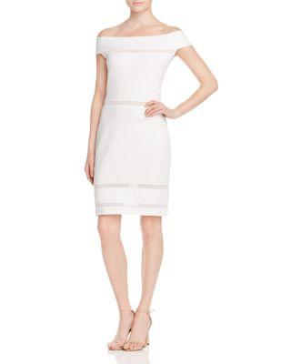 Hochzeit - FRENCH CONNECTION Lula Off-the-Shoulder Dress