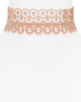 Wedding - Jules Smith Dia Lace Choker Necklace, 11&#034;