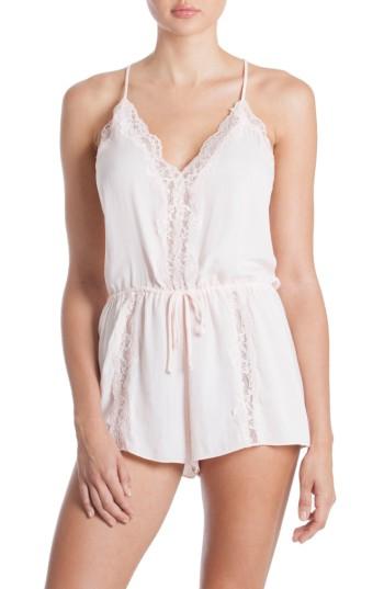 Mariage - In Bloom by Jonquil Lace Trim Romper 