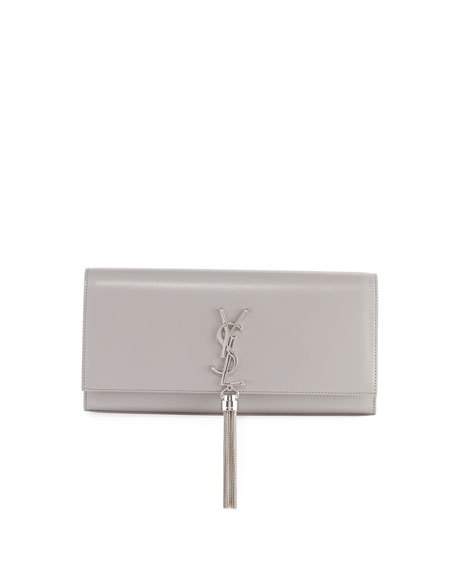 Mariage - Monogram Kate Smooth Leather Tassel Clutch Bag