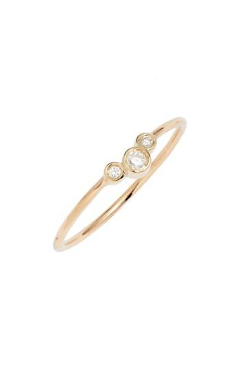 زفاف - Zoë Chicco Diamond Cluster Stackable Ring 