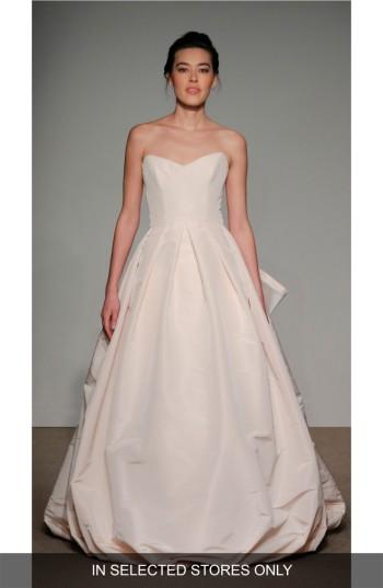 Wedding - Anna Maier Couture Cheri Bow Detail Strapless Faille Ballgown (In Selected Stores Only) 