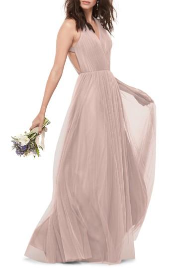 Wedding - WTOO Bobbinet Halter Gown 