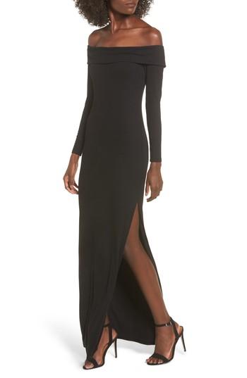 Wedding - Privacy Please Royale Off the Shoulder Maxi Dress