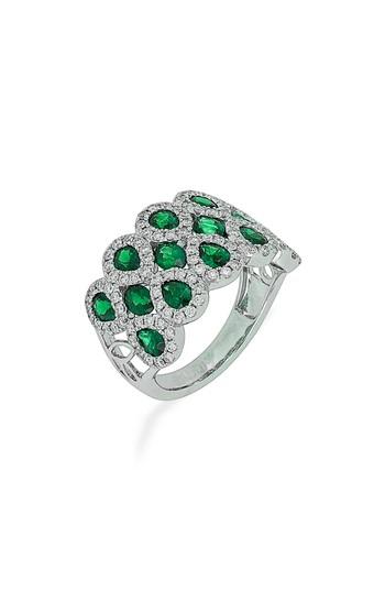 زفاف - Bony Levy Emerald & Diamond Ring (Nordstrom Exclusive) 