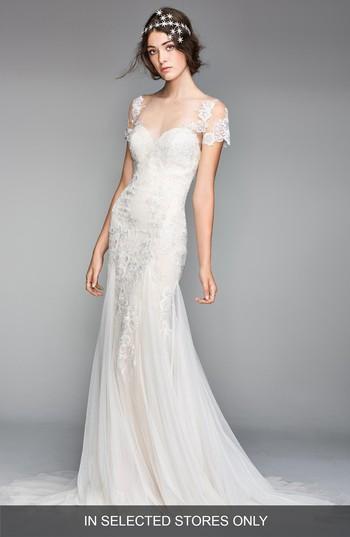 Mariage - Willowby Elara Illusion Lace Trumpet Gown 