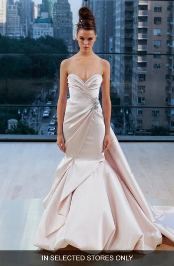 Свадьба - Ines di Santo Wythe Illusion Sweetheart Silk Mermaid Gown 