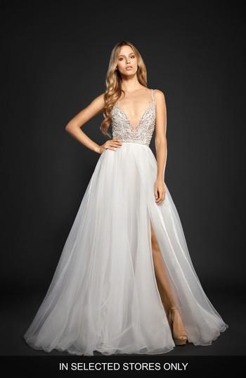 Mariage - Hayley Paige Kenny Organza A-Line Gown 