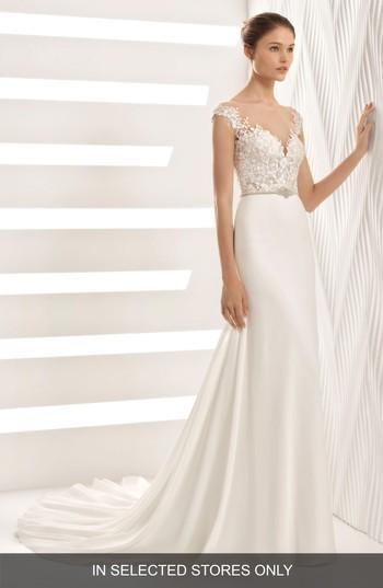 Mariage - Rosa Clará Astrid Lace & Georgette Trumpet Gown 