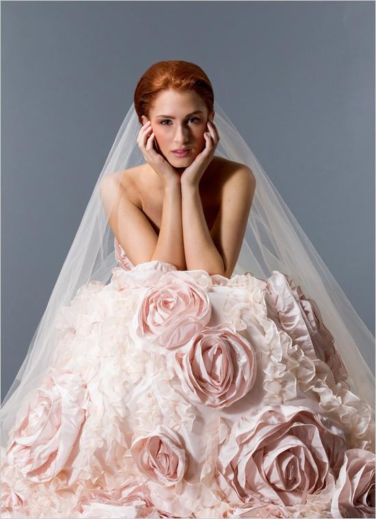 Свадьба - Розовое платье Weddding