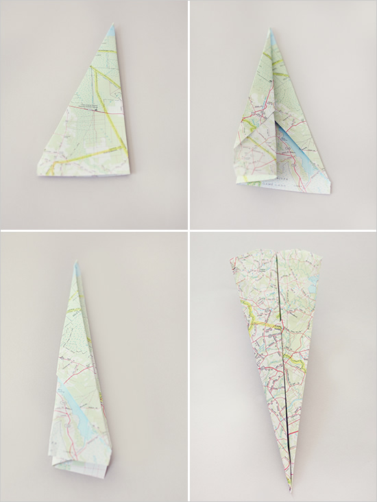 Hochzeit - How To Make A Paper Airplane