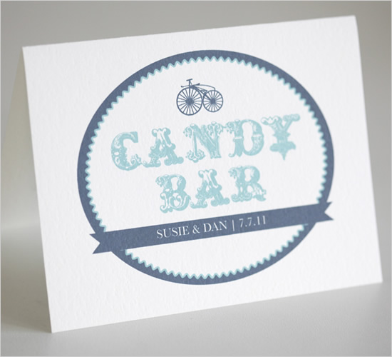 Hochzeit - Candy Bar Sign