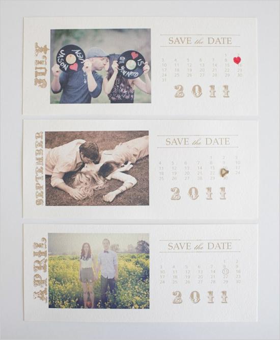 Wedding - Free Vintage Save The Date Card