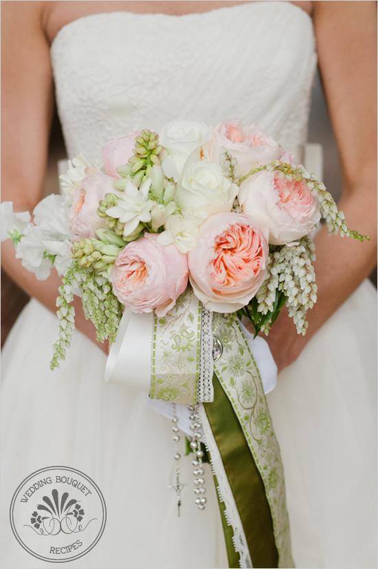 Mariage - Garden Rose Bouquet de mariage
