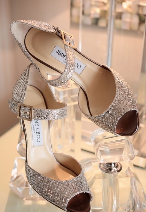 Свадьба - Sparkly Свадебный высоких каблуках