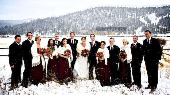 Свадьба - Зимняя свадьба невеста стиль