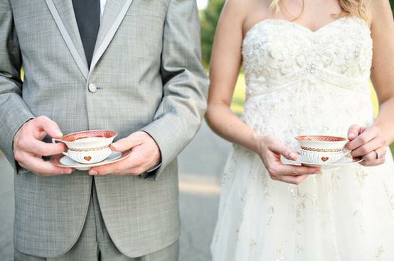 زفاف - دش الشاي حفل الزفاف