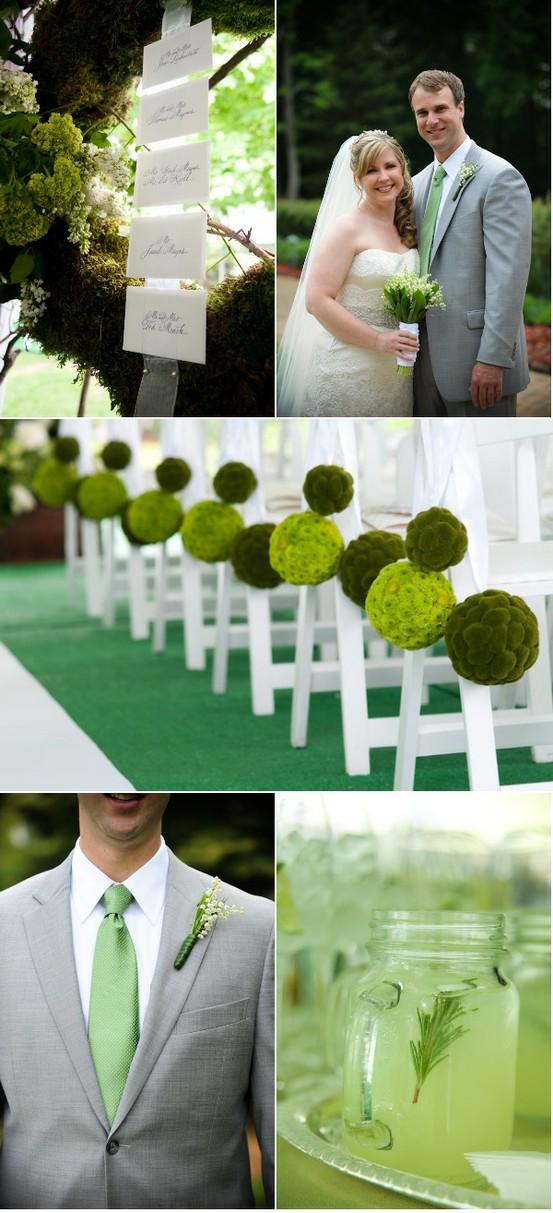 Свадьба - Келли Зеленый палитры цветов Свадебный