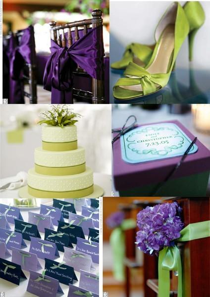 زفاف - كيلي اللون الأخضر لوحات الزفاف