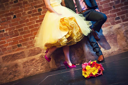Свадьба - Желтый Вдохновение Свадебные