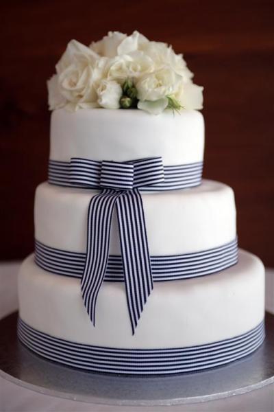 Wedding - Fondant Wedding Cake ♥ Wedding Cake Design 