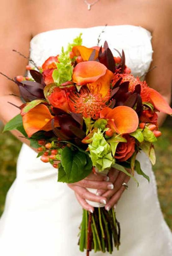 زفاف - زهور جميلة