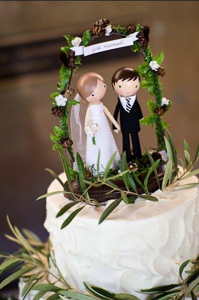 Свадьба - Свадебный торт Топпер