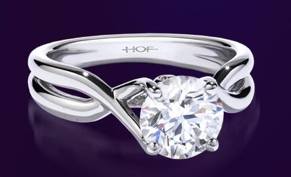 زفاف - Luxry خاتم الزواج الماسي خاتم الماس الكمال ♥ سوليتير