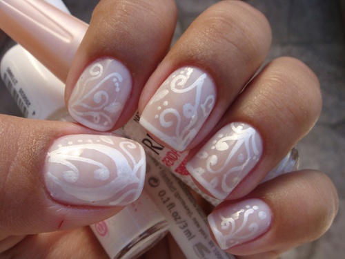 Свадьба - Дизайн ногтей Люкс ♥ Свадебный Nail Art