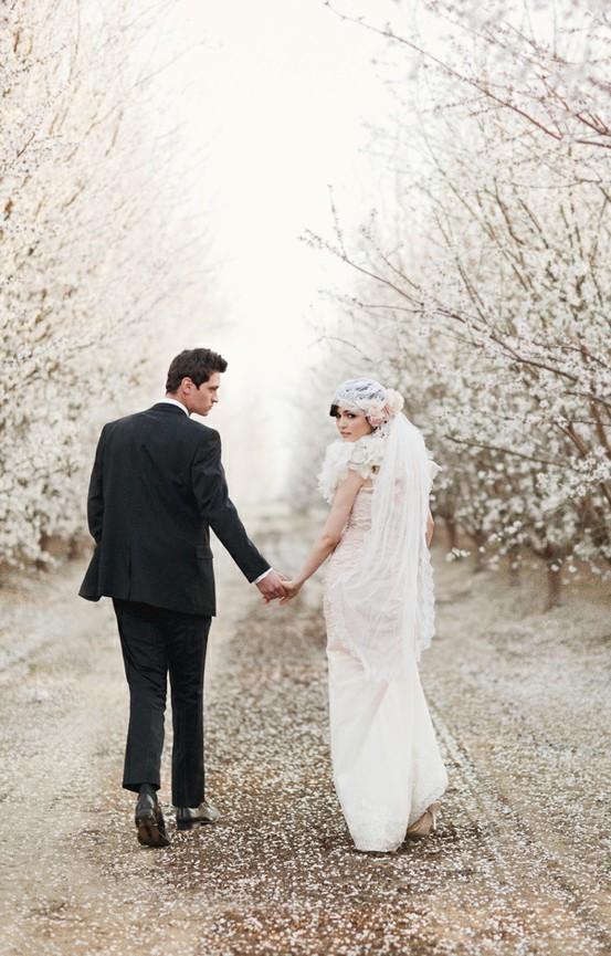 زفاف - الشعر الزفاف والحجاب