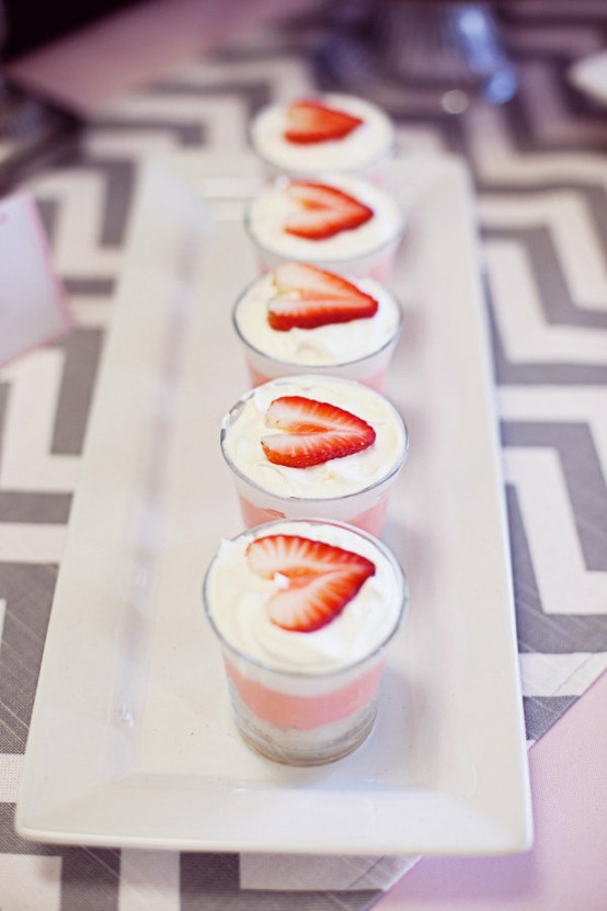 Mariage - Desserts Saint-Valentin ♥ Mini Strawberry Shortcake