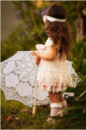 Wedding - Vintage Lace Flower Girl Dresses ♥ Cute Flower Girl