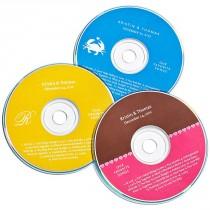 wedding photo - Étiquettes de CD personnalisées