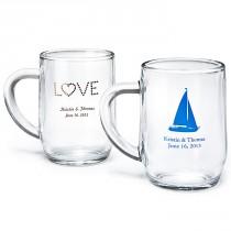 wedding photo - Personalized Glass Mug