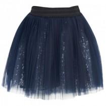 wedding photo -  Navy Net Sequin Tutu