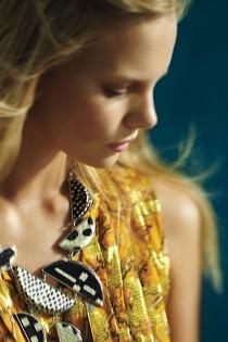 wedding photo - Geschnitten Geometry Halskette von Angelo Figus ♥ Bohemian Handmade Necklace