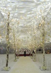 wedding photo - Dream Wedding Aisle Decor Ideas ♥ Wedding Decorations