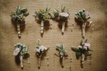 wedding photo -  Boutonnieres For The Boys