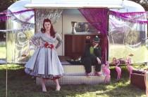 wedding photo - Rockabilly & Vintage Outdoor Wedding Ideas